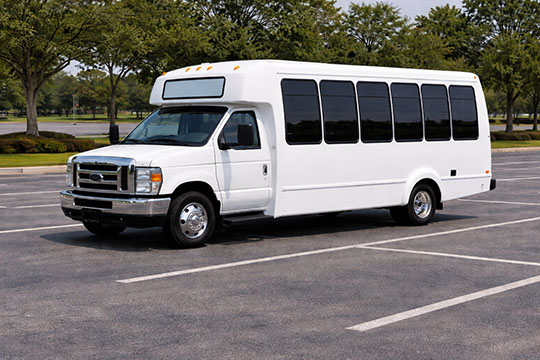 20-passenger minibus available for charter in Southlake, TX