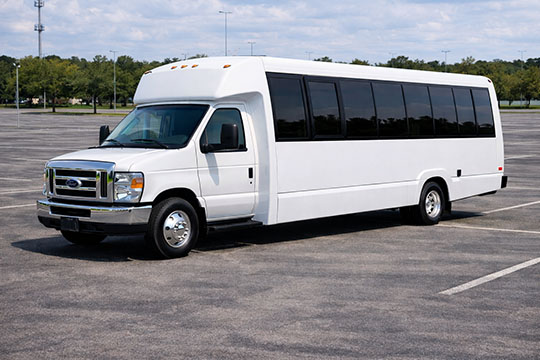 25-passenger minibus available for charter in Southlake, TX